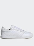 adidas Sportswear Women's Breaknet Sleek Trainer - White, White, Size 5, Women