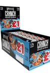 Warrior - Crunch Bar Mini - 24 bars, Chocolate Chip Cookie Dough