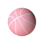 Tyst boll inomhus barn tyst basketboll racket boll sport boll leksaker baby svamp boll ramFAN20240321 db Pink