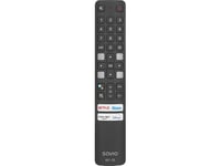 Savio Rc-15 Universal Remote Control/Replacement For Tcl Smart Tv, Tv, Ir Trådlös, Tryckknappar, Svart