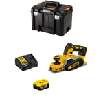 Dewalt - Rabot DCP580P1T (1 x 5,0 Ah DCB115 tstak vi)