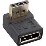 InLine® DisplayPort 17199U Adaptateur DisplayPort mâle/Femelle coudé vers Le Bas