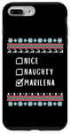 Coque pour iPhone 7 Plus/8 Plus Gentile Coquine Noël Marilena Pull Moche