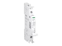 Schneider Electric Acti9 Signal & Alarm Kontakt Iof 1Oc 2Ma Til 100Ma For Ic60 Rcbo, Ic40, Icv40 Skrueklemme Top & Bund, 24...230V Ac & 24…220V Dc