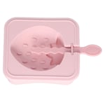 (Strawberry)Baby Popsicle Molds Fruit Theme DIY Silicone Ice Cream Mold