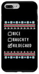 iPhone 7 Plus/8 Plus Nice, Naughty, Hildegard Christmas Ugly Sweater Style Case