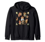 angel cherub antique heavenly victorian Zip Hoodie