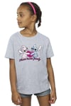 Lilo And Stitch Ohana Heart With Angel Cotton T-Shirt