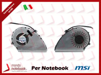 Ventilateur Gpu MSI Ge72vr Gp72vr Gp72mvr (4 Broches)