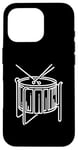 iPhone 16 Pro Steel Drums Line Art For Musicians Steel Drum Case