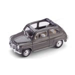 [FR] Brumm FIAT 600 D BERLINA 1960 TRASFORMABILE APERTA BEIGE 1:43 - BM0317-02