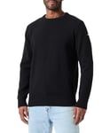 Schott NYC PLRELIFE1RS Pull, Noir, Small Homme