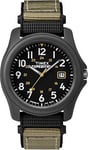 Timex Unisex Quartz Camper Watch with Dial Analogue Digital Display and Nylon S