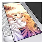 ITBT Ordinary Career 800x300mm Anime Mouse Pad, Keyboard Mouse Mats, Extended XXL Large Professional Gaming Mouse Mat with 3mm-Thick Rubber Base, for Computer PC,C