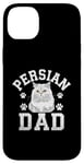 Coque pour iPhone 14 Plus Persian Dad Persian Long Hair