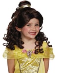 Lisensiert Disney Belle Deluxe Parykk til Barn