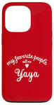 iPhone 13 Pro My Favorite People Call Me YAYA Greek Grandma Greece yiayia Case