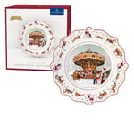 Villeroy & Boch – Annual Christmas Edition, Annual Plate, Annual Edition 2024, Premium Porcelain, Exclusive Collector's Piece, 23.5 x 23.5 x 3 cm