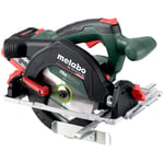 Scie circulaire portative sans fil ks 18 ltx 57 bl 2x 8,0 Ah LiHD et chargeur dans x 340 - Metabo