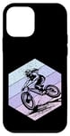Coque pour iPhone 12 mini VTT Vélo De Montagne Vélo Tout Terrain Femme Fille