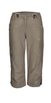 G.I.G.A. DX Feniana 39528-000 Women's Capri Trousers, 3/4 Length Trousers, Mud, Size 36