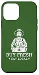 Coque pour iPhone 12 mini Apple Farmer Farmers Market Acheter Fresh Eat Local Apple Farmer