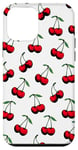 Coque pour iPhone 12 mini Motif rouge cerise mignon