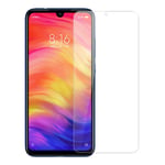 Xiaomi Redmi Note 7 arc edge tempePunainen lasi näytönsuojaa Läpinäkyvä