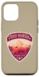 Coque pour iPhone 12/12 Pro Rocky Mountain National Park Colorado Design vieilli