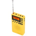 Portable DAB+ & FM Radio, Rechargeable Mini Pocket Digital Radio Stereo MP3 Player with LCD Display