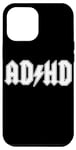 Coque pour iPhone 12 Pro Max TDAH drôle Rocker Band inspiré du rock and roll TDAH