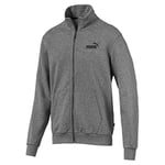 Puma ESS Track Jacket TR Sweat-Shirts Homme, Gris (Medium Gray Heather), FR : L (Taille Fabricant : L)