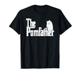 The Pomfather - Pom Father Funny Dog Dad Pomeranian Lover T-Shirt