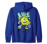 Pixar Monsters, Inc. Mike Wazowski Graffiti Zip Hoodie