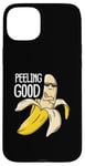 Coque pour iPhone 15 Plus Jeu de mots amusant à la banane Peeling Good