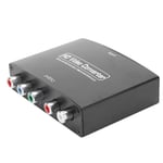 HD-videokonverterare HDMI till 5RCA RGB Färgskillnad Komponentgränssnitt YPbPr R/L Ljudadapter 100-240VEU-kontakt