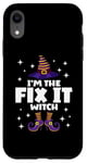 iPhone XR Funny Fix It Witch Family Matching Halloween Case