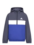 Woven Parka Kids Blue Adidas Sportswear