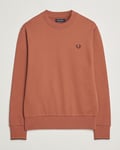 Fred Perry Crew Neck Sweatshirt Cinnamon Brown