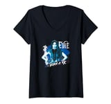 Disney Descendants 3 Evie Born a VK T-Shirt avec Col en V