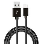 (#19) 1m USB-C / Type-C 3.1 Male to USB 2.0 Male Data Sync Charging Metal Wire Spring Cable, For Galaxy S8 & S8 + / LG G6 / Huawei P10 & P10 Plus / Xiaomi Mi6 & Max 2 and other Smartphones(Black)