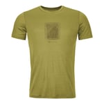 Ortovox 120 Cool Tec Mountain Cut TS - T-shirt en laine mérinos homme Sweet Alison M