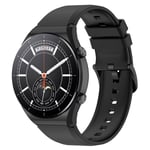 Silikonarmband Xiaomi Watch S1 Active/Watch S1 Svart