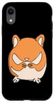 iPhone XR Lineart Gold Hamster, Dwarf Hamster, Field Hamster Case