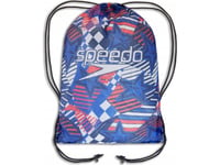 Speedo Ryggsäck Skola Sport Sko Väska Speedo Printed Mesh Väska Storlek 35 L