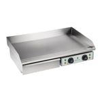 Royal Catering Stegeplade 72,5 cm - glat 2 x 2,2 kW