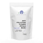 B.O.T cosmetic & wellness - Masque Peel Off Alginate aux Pétales de Fleurs | Soin Anti-Pollution | Élimination des Points Noirs | Nettoyage Profond | Pour Peau Sensible, Saumon