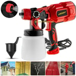 Electric Paint Sprayer Wagner Airless HVLP Handheld Spray Gun Home Indoor Fence