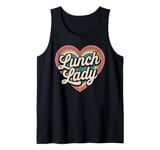 Lunch Lady Heart Cafeteria Worker Tank Top