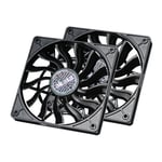 Akasa AK-FN078-KT02 computer cooling system Computer case Fan 12 cm Bl